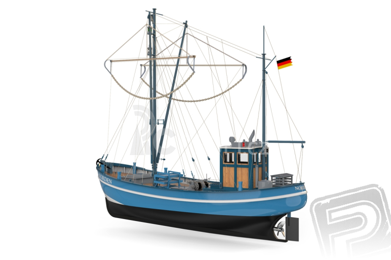 Norden rybářský člun 1:25 kit