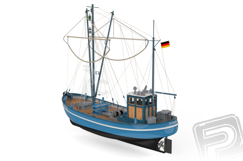 Norden rybářský člun 1:25 kit