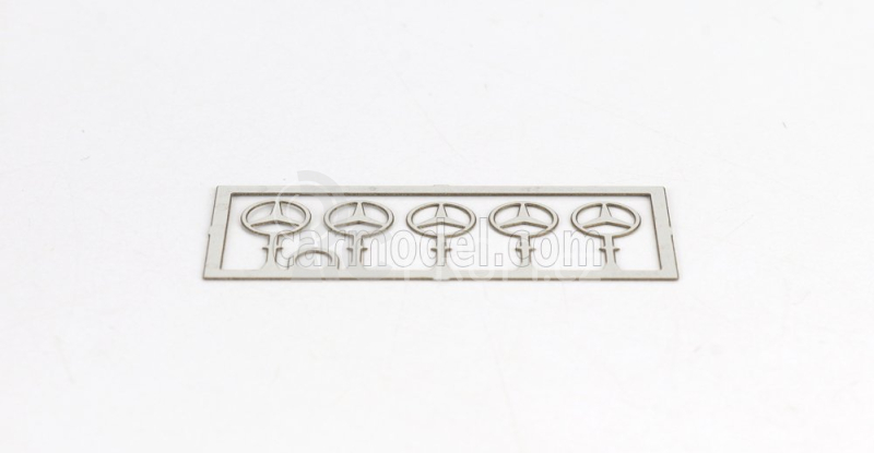 Norev Accessories 5x Logo Mercedes Benz Star - Logo Stella Mercedes 1:18 Silver