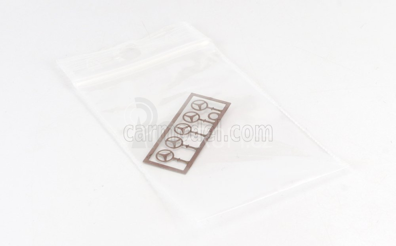 Norev Accessories 5x Logo Mercedes Benz Star - Logo Stella Mercedes 1:18 Silver
