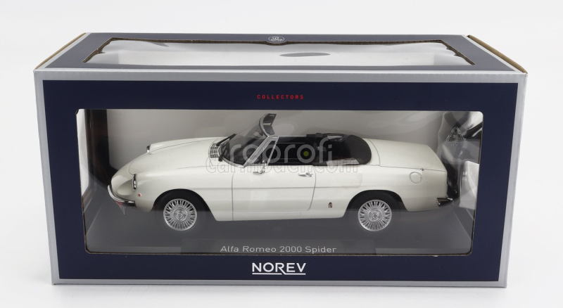 Norev Alfa romeo Duetto 2000 Spider 1978 1:18 Bílá