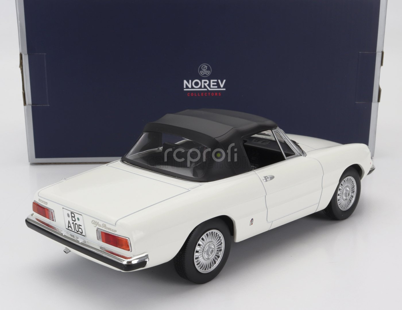 Norev Alfa romeo Duetto 2000 Spider 1978 1:18 Bílá