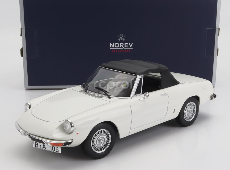 Norev Alfa romeo Duetto 2000 Spider 1978 1:18 Bílá