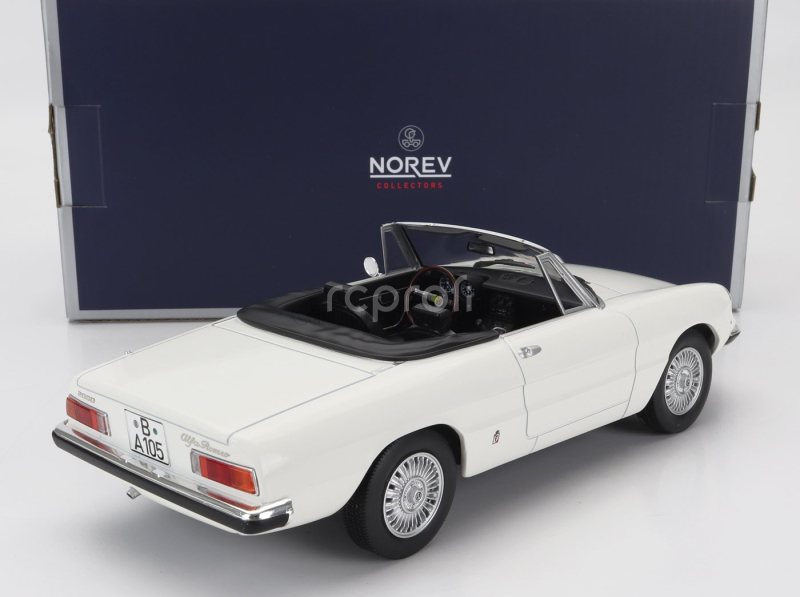 Norev Alfa romeo Duetto 2000 Spider 1978 1:18 Bílá