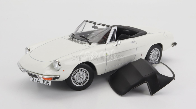 Norev Alfa romeo Duetto 2000 Spider 1978 1:18 Bílá