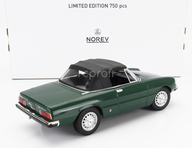 Norev Alfa romeo Duetto 2000 Spider 1978 1:18 Zelená