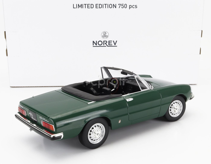 Norev Alfa romeo Duetto 2000 Spider 1978 1:18 Zelená