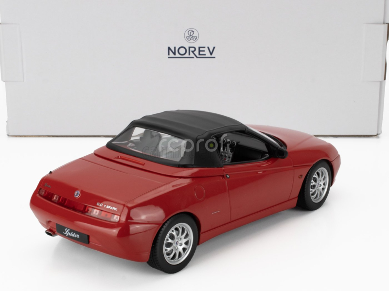 Norev Alfa romeo Spider 2.0 Twin Spark Cariolet Soft-top 1999 1:18 Red