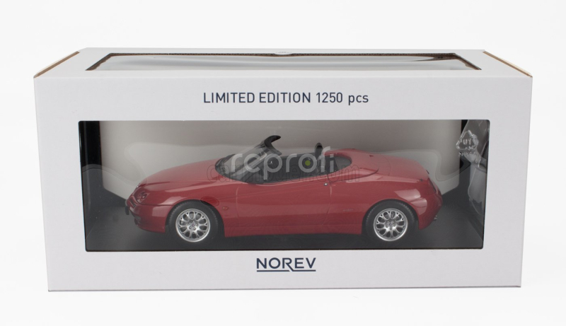 Norev Alfa romeo Spider 2.0 Twin Spark Cariolet Soft-top 1999 1:18 Red