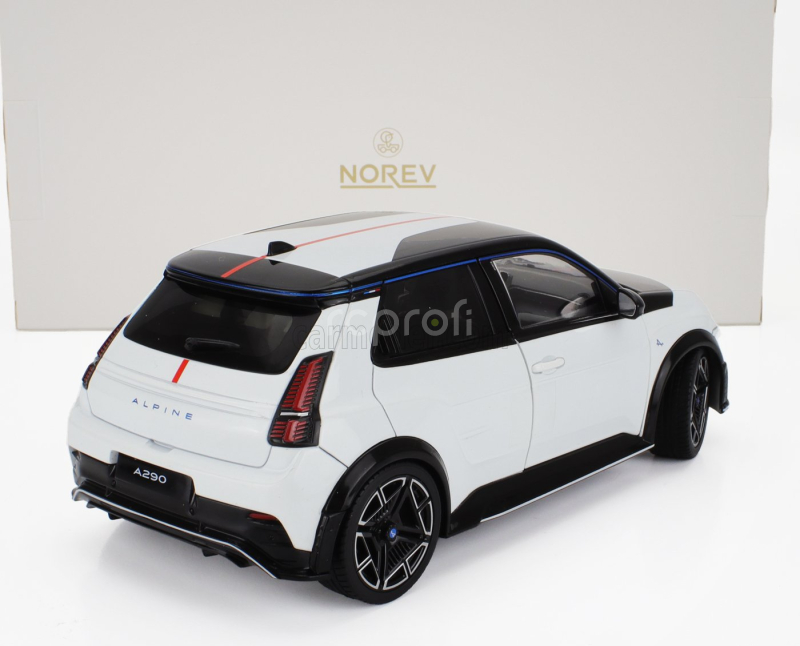 Norev Alpine Alpine A290 Gts 2025 1:18 Bílá Černá