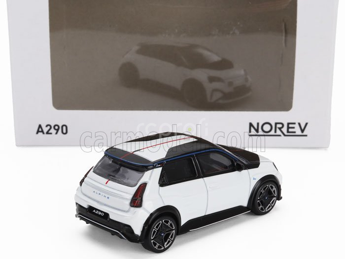 Norev Alpine Alpine A290 Gts 2025 1:64 Bílá Černá