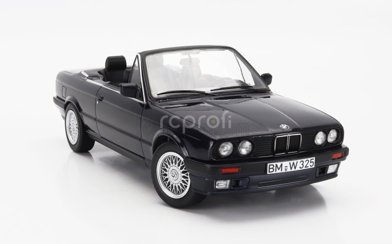 Norev BMW 3-series 325i (e30) Cabriolet Open 1991 1:18 Blue