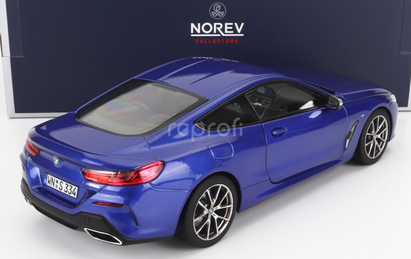 Norev BMW 8-series 850i Coupe (f92) 2019 1:18 Blue Met