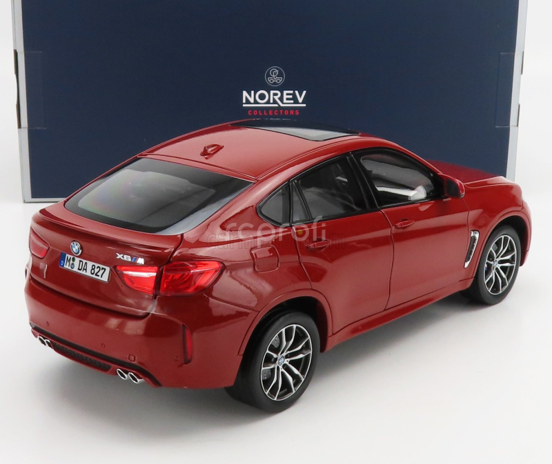 Norev BMW X6 M 2015 1:18 Red Met