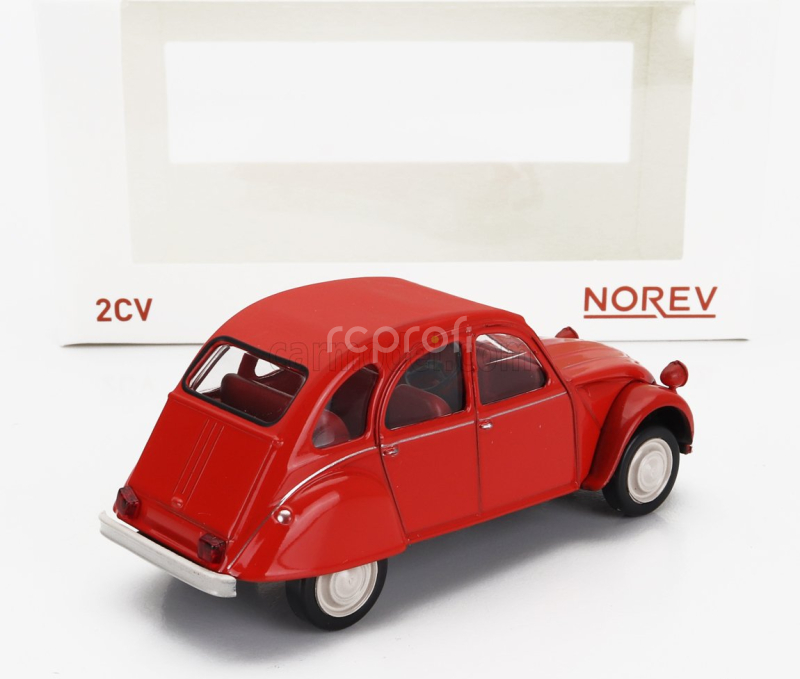 Norev Citroen 2cv 1978 1:43 Red
