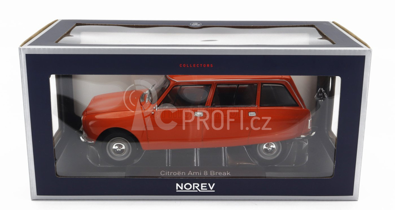 Norev Citroen Ami 8 Break 1975 1:18 Tenere Orange