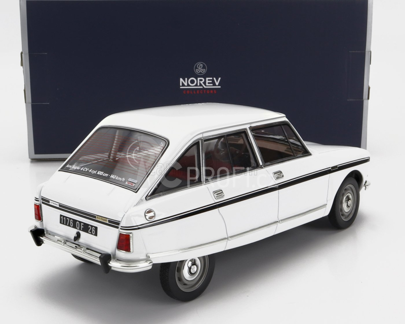 Norev Citroen Ami Super 1974 1:18 Bílá