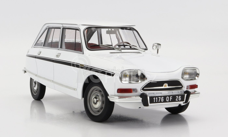 Norev Citroen Ami Super 1974 1:18 Bílá