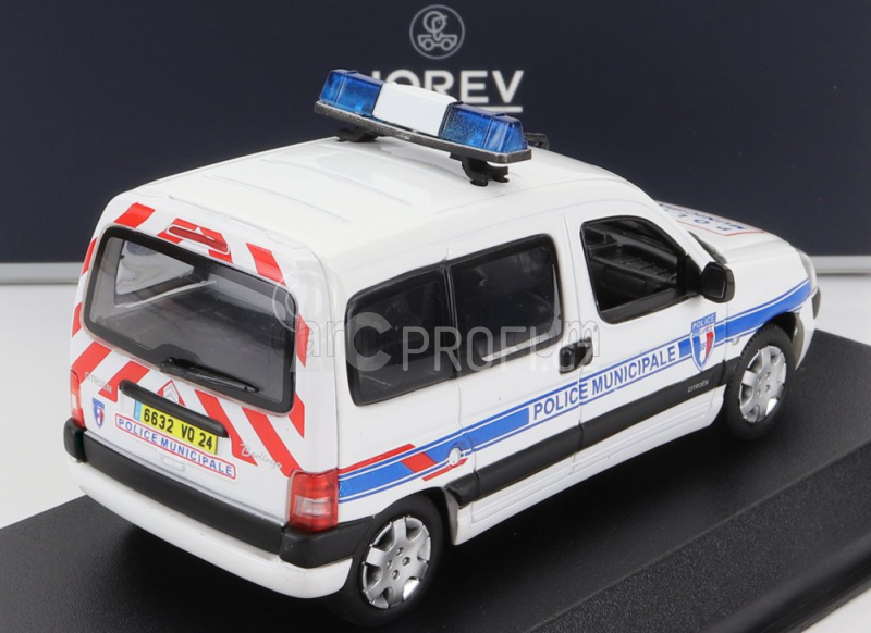 Norev Citroen Berlingo Police Municipale 2007 1:43 Bílá