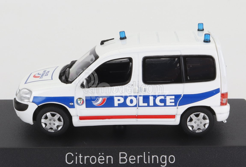 Norev Citroen Berlingo Police Nationale Brigade Fluviale 2004 1:43 Bílá