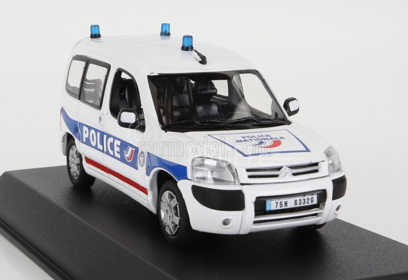 Norev Citroen Berlingo Police Nationale Brigade Fluviale 2004 1:43 Bílá