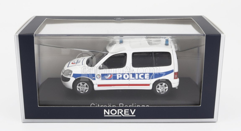 Norev Citroen Berlingo Police Nationale Brigade Fluviale 2004 1:43 Bílá