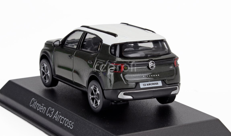 Norev Citroen C3 Aircross 2025 1:43 Zelená Bílá
