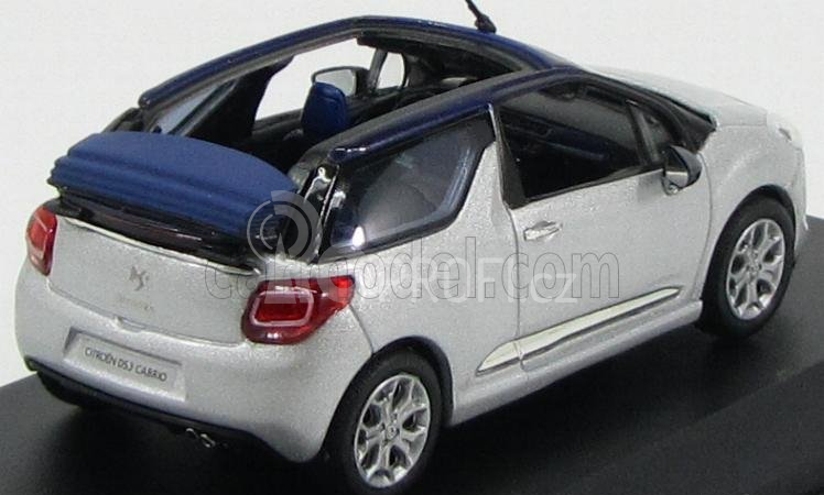 Norev Citroen Citroen Ds3 Cabriolet 2013 1:43 Hliníková Šedá Modrá