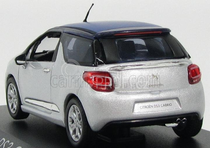 Norev Citroen Citroen Ds3 Cabriolet 2013 1:43 Hliníková Šedá Modrá