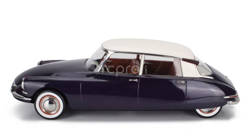 Norev Citroen Ds19 1955 1:12 Fialové Šampaňské