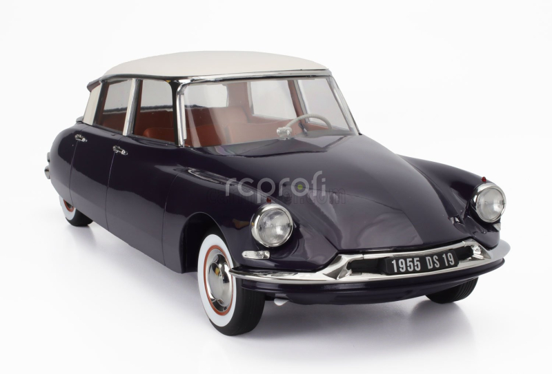 Norev Citroen Ds19 1955 1:12 Fialové Šampaňské