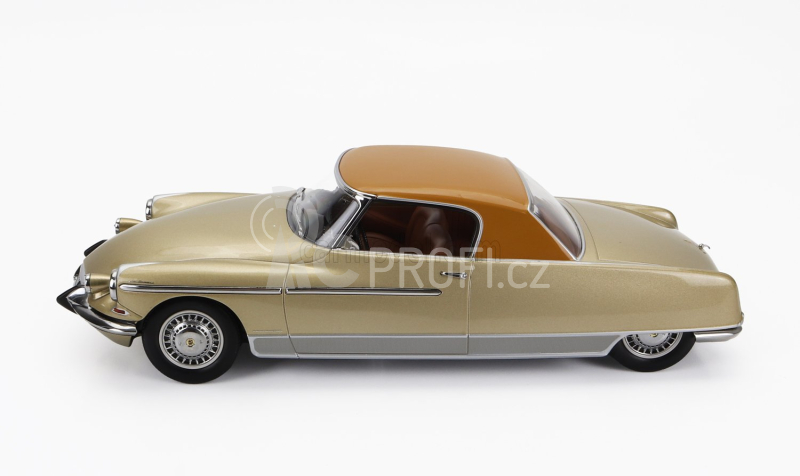 Norev Citroen Ds19 Le Dandy 1964 1:18 Béžová S Hnědou