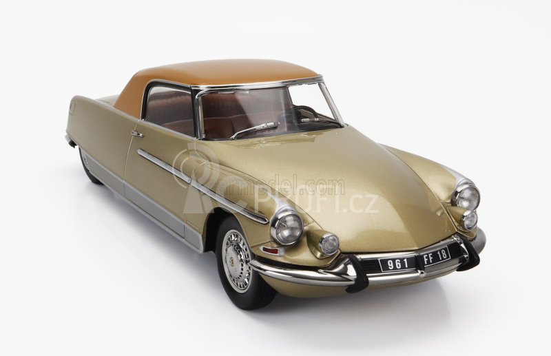 Norev Citroen Ds19 Le Dandy 1964 1:18 Béžová S Hnědou