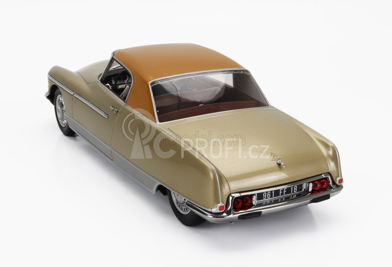Norev Citroen Ds19 Le Dandy 1964 1:18 Béžová S Hnědou