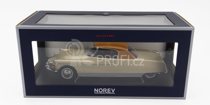 Norev Citroen Ds19 Le Dandy 1964 1:18 Béžová S Hnědou