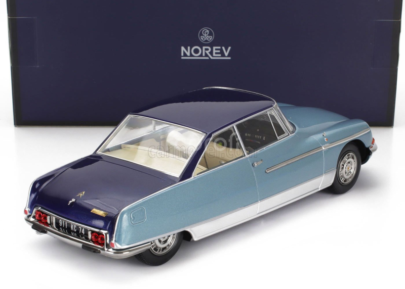 Norev Citroen Ds21 Le Leman 1968 1:18 2 Tóny Modré