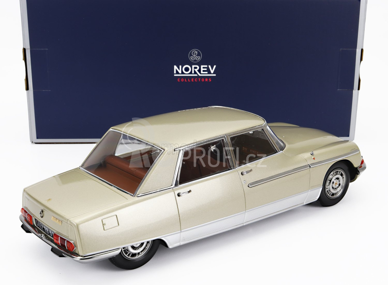 Norev Citroen Ds21 Lorraine 1969 1:18 Champagne