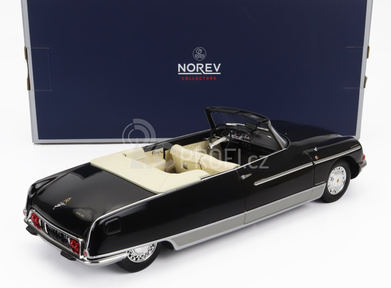 Norev Citroen Ds21 Palm Beach Cabriolet 1968 1:18 Black