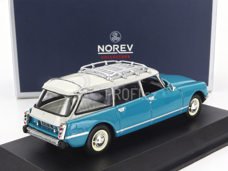 Norev Citroen Ds23 Break 1974 1:43 Blue