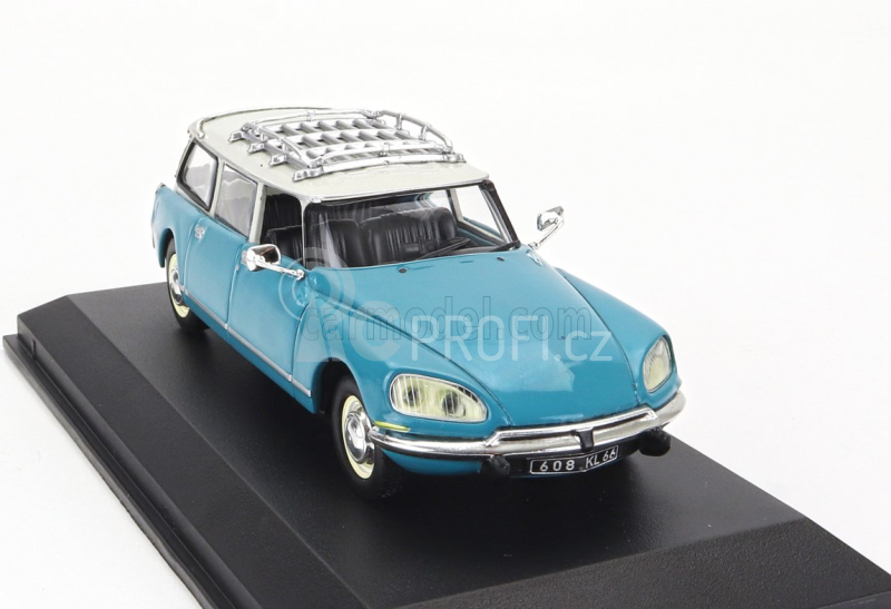 Norev Citroen Ds23 Break 1974 1:43 Blue