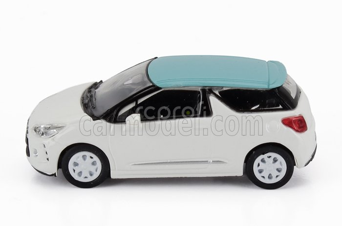 Norev Citroen Ds3 2010 1:87 Bílá Světle Modrá