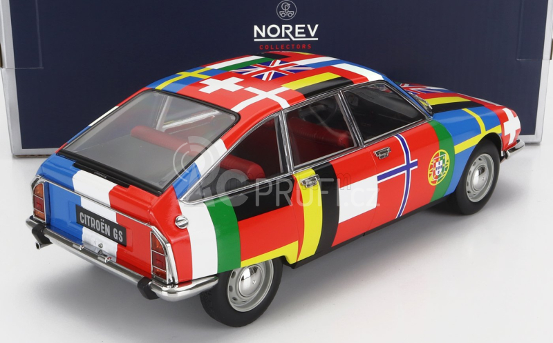 Norev Citroen Gs Flags 1972 1:18 Různé