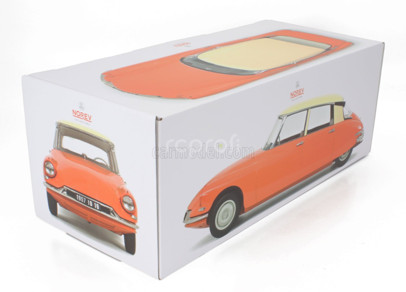 Norev Citroen Id19 1957 1:12 Oranžový Krém