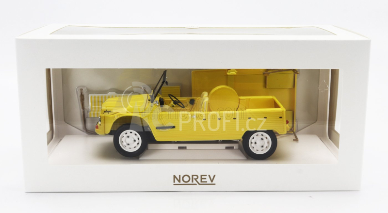 Norev Citroen Mehari Plage 1983 1:18 Žlutá