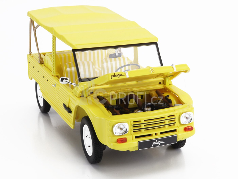 Norev Citroen Mehari Plage 1983 1:18 Žlutá