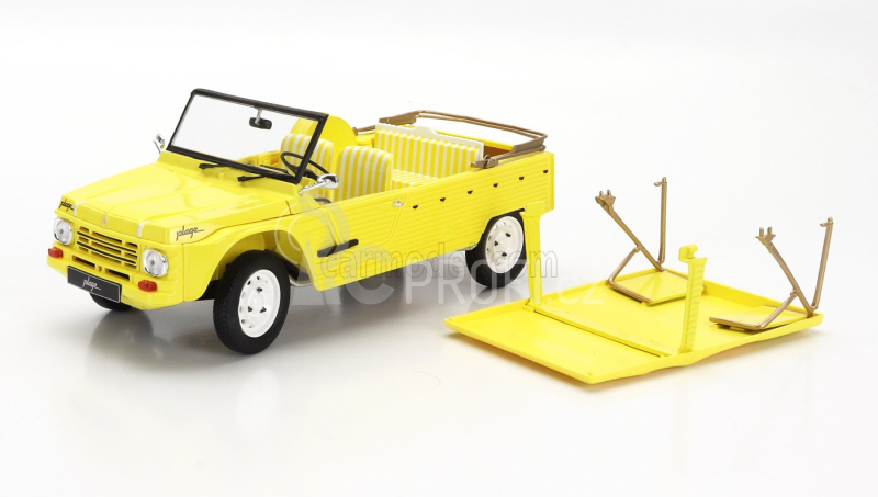 Norev Citroen Mehari Plage 1983 1:18 Žlutá