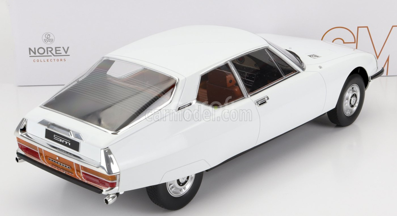 Norev Citroen Sm Maserati Geneva Autoshow 1970 1:12 Bílá