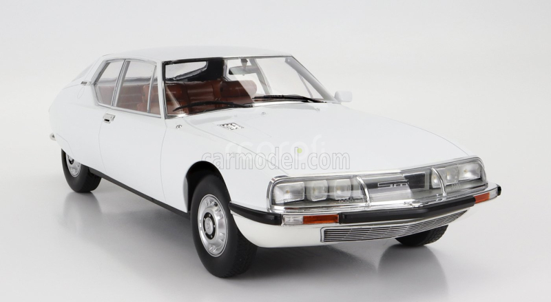 Norev Citroen Sm Maserati Geneva Autoshow 1970 1:12 Bílá