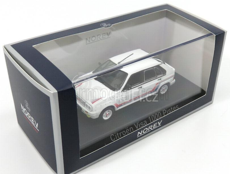 Norev Citroen Visa 1000 Pistes 1983 1:43 Bílá