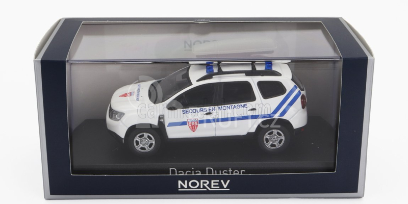 Norev Dacia Duster Police 2020 1:43 Bílá Modrá